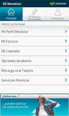 Mi Movistar android App screenshot 0